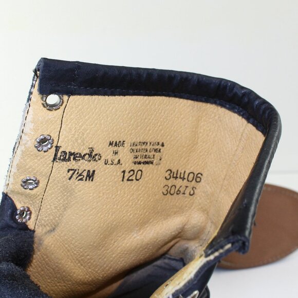 Laredo Kiltie Roper Western Boots (7.5 US) - Picture 10 of 11